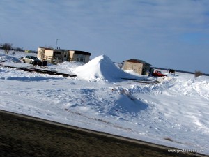 Monster Snow Drift in North Dakota Monster Snow Drift in North Dakota