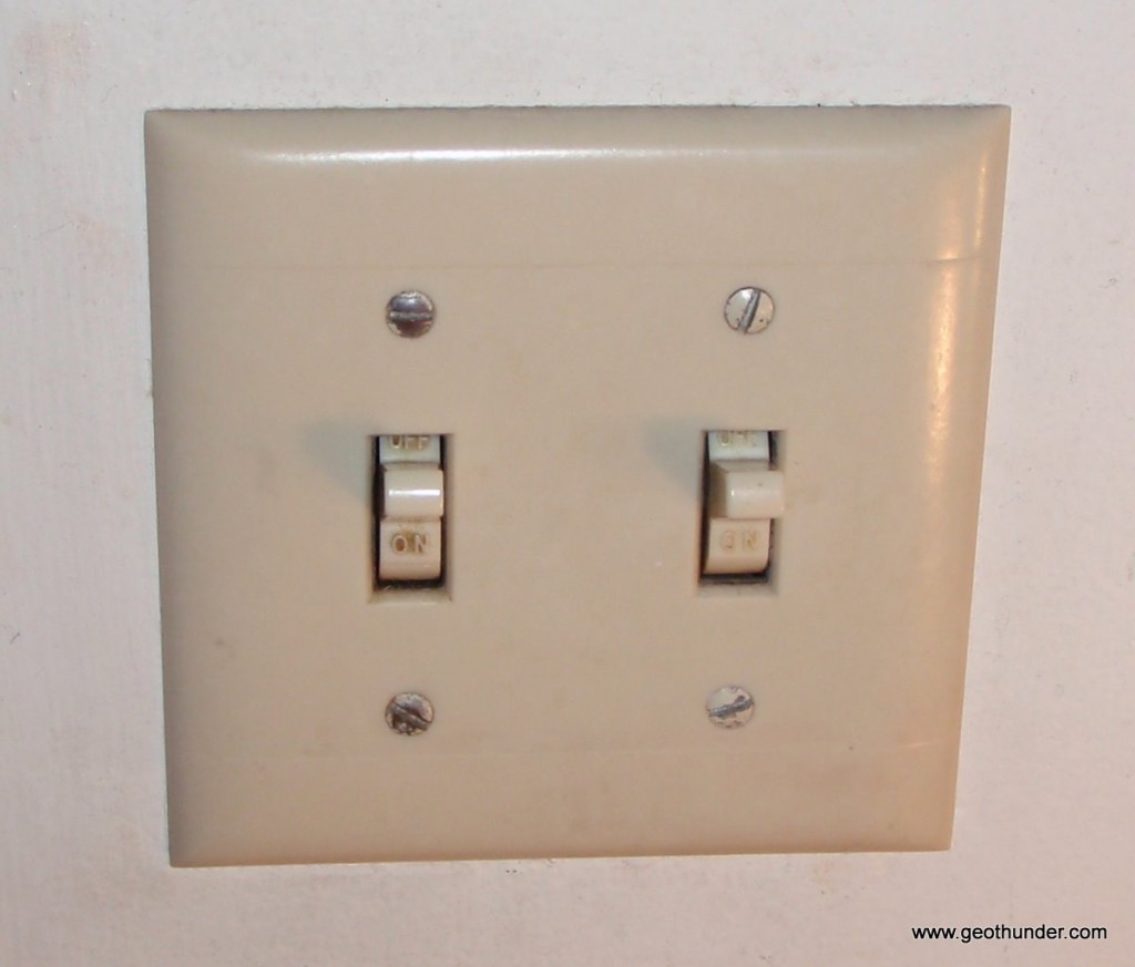 old double wall switch 300x255 Installing a Better Light Switch