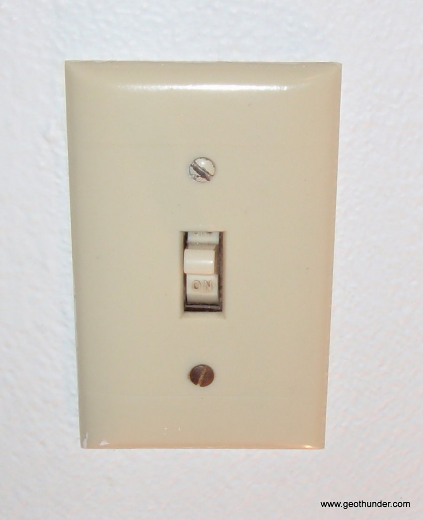 wall light switch