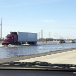 I29 South Bound Water Over Roadway I29 South Bound Water Over Roadway