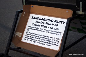 Sandbagging Party