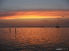 Belize sunset tabaco caye