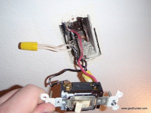 Old Wiring Light Switch