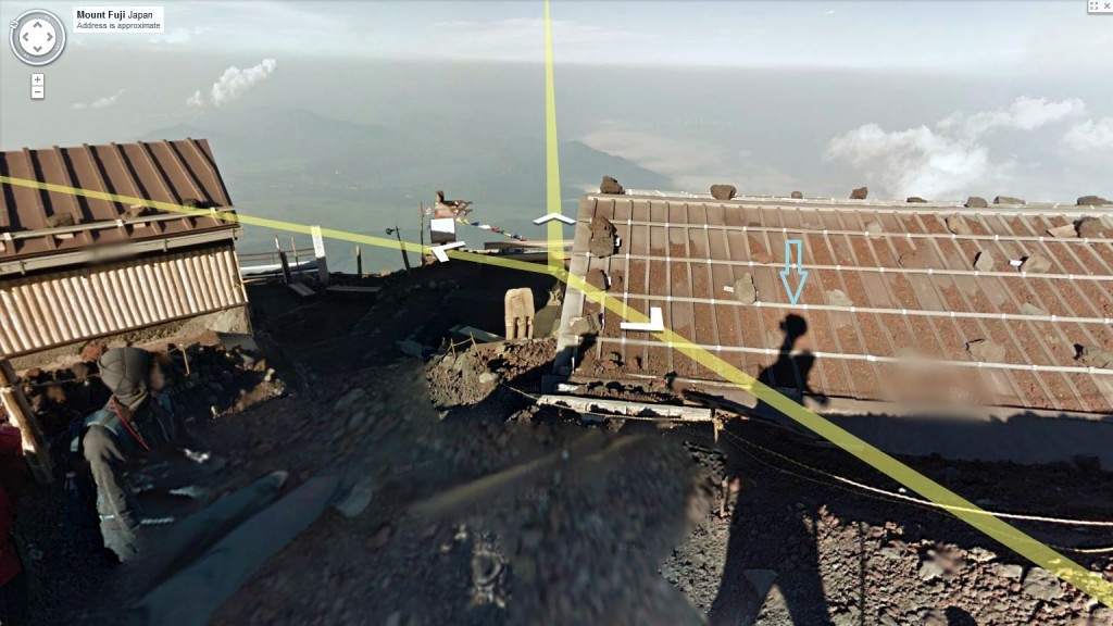 Google Street Capture Mount Fuji